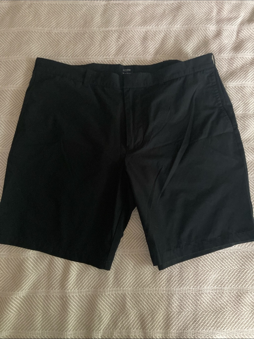 J. Crew Black Flat-Front Men's Shorts